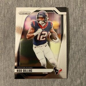 Nico Collins Houston Texans 2024 Panini Prizim Football Card #113